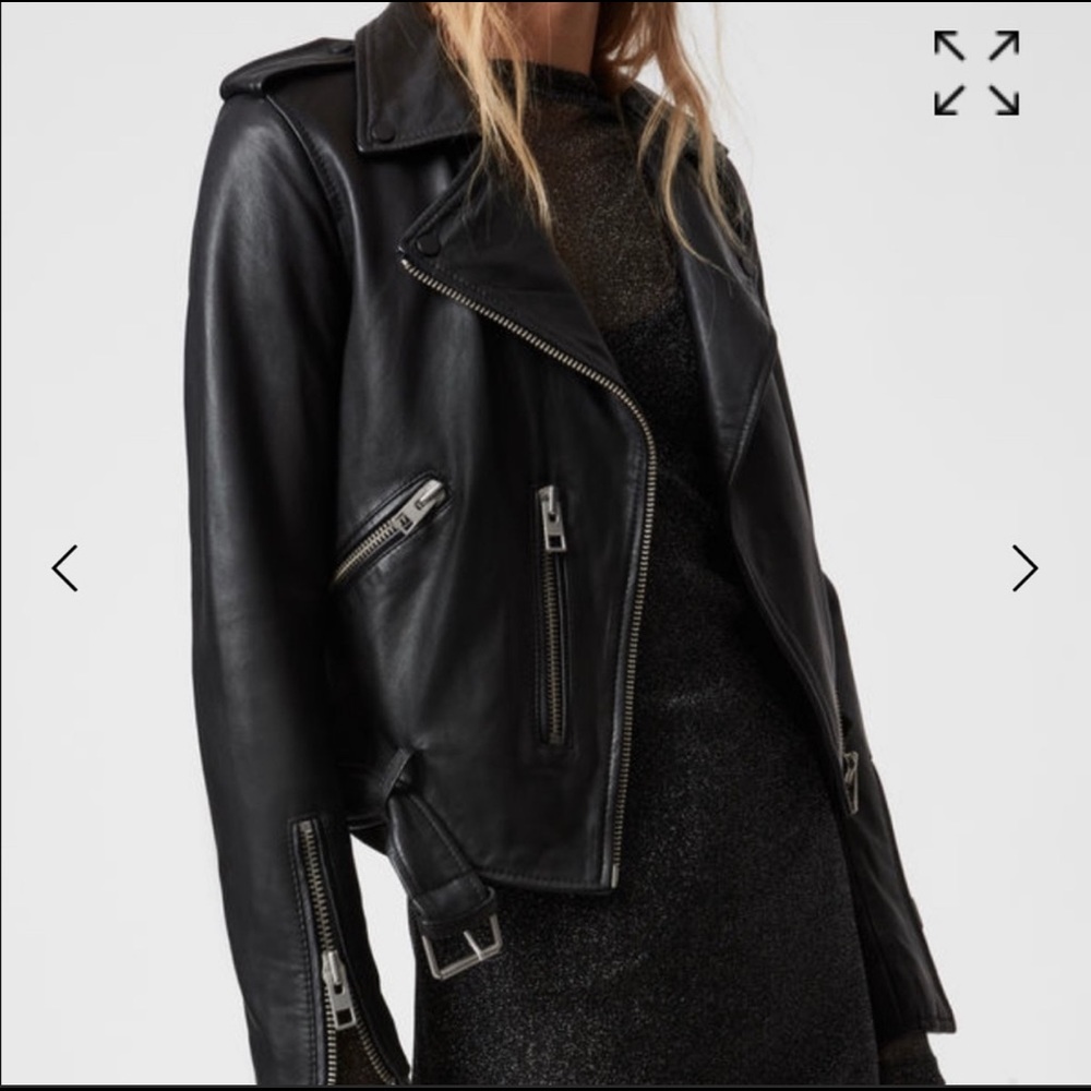 ALLSAINTS BALFERN LEATHER BIKER JACKET